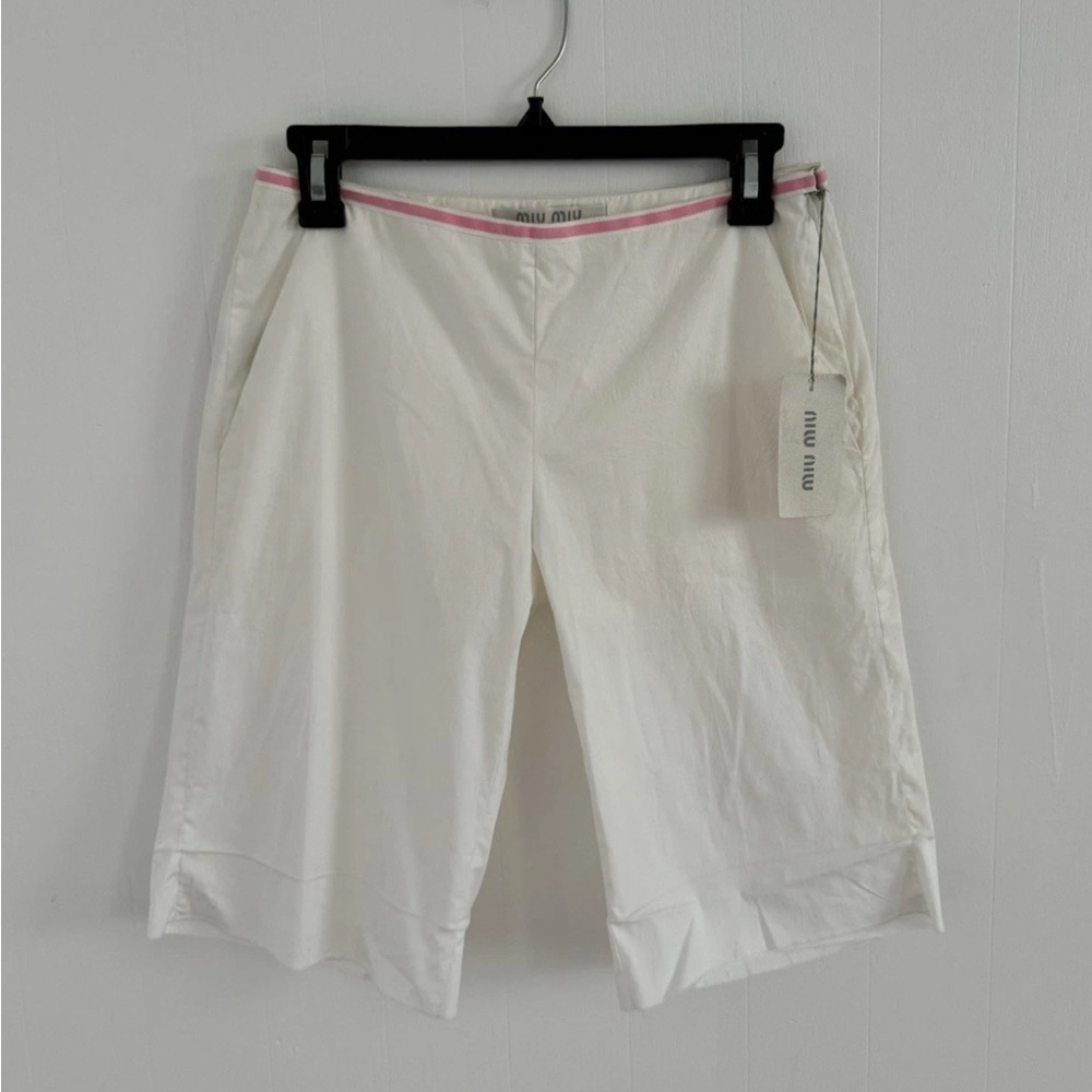 Miu Miu low rise shorts